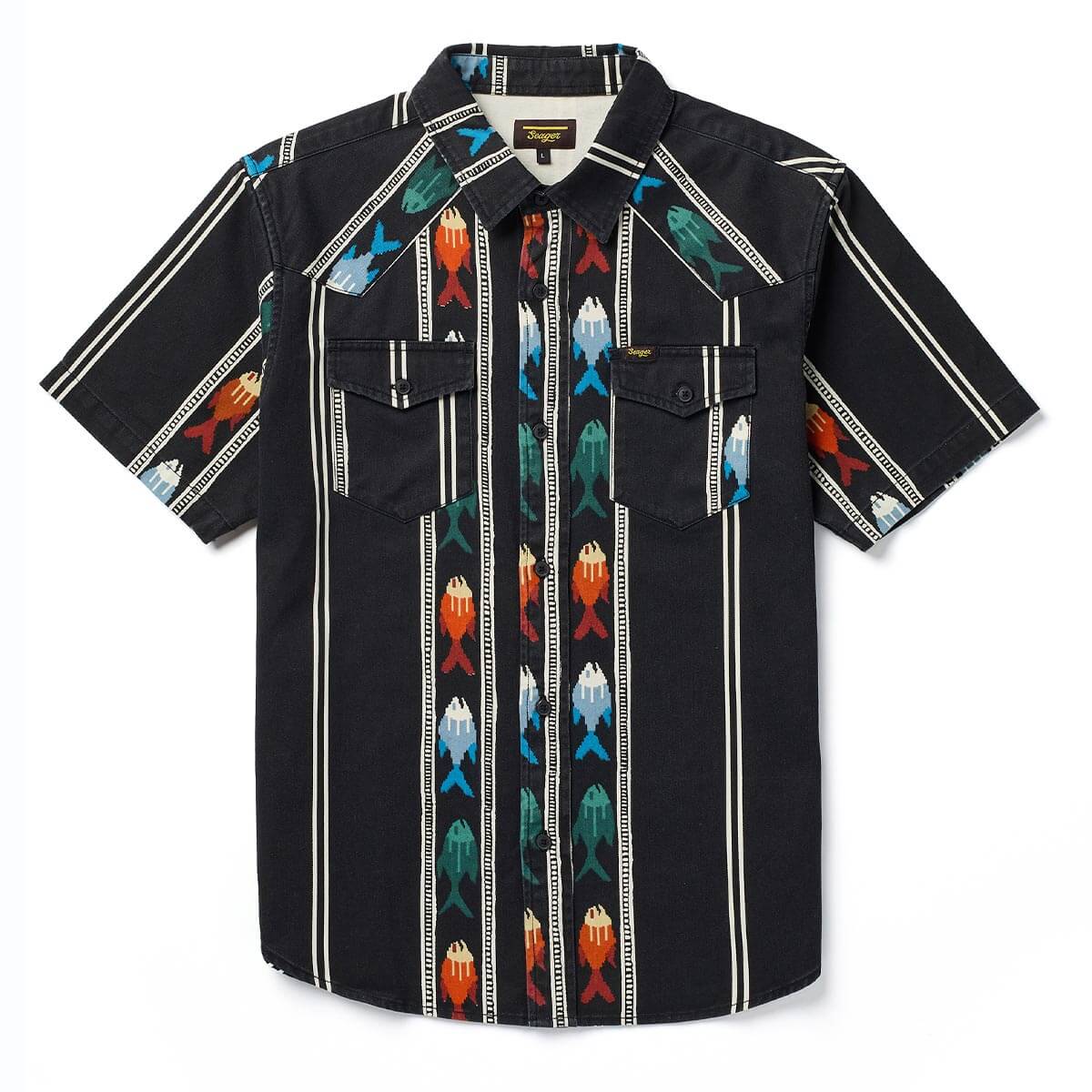 Amarillo S/S Shirt Upstream Black