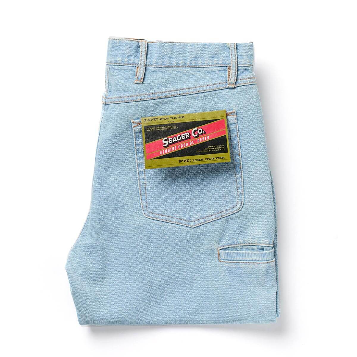Autry Jean Light Wash Indigo