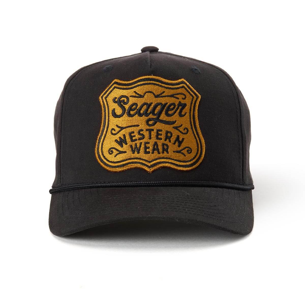 Badge Snapback Black