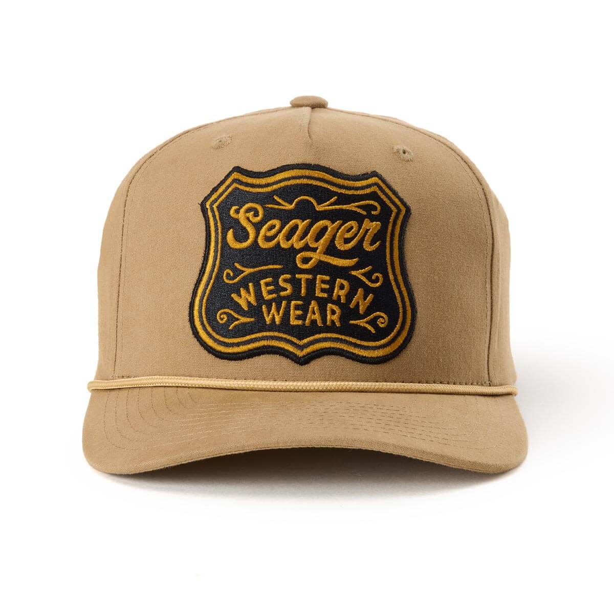 Badge Snapback Khaki