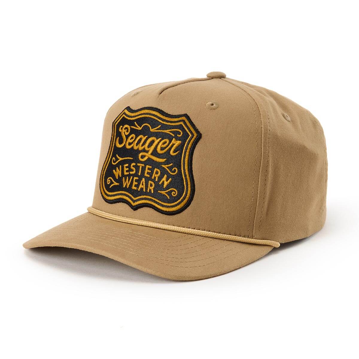Badge Snapback Khaki