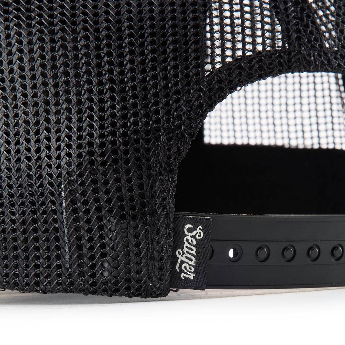 Big Rig Trucker Snapback Black