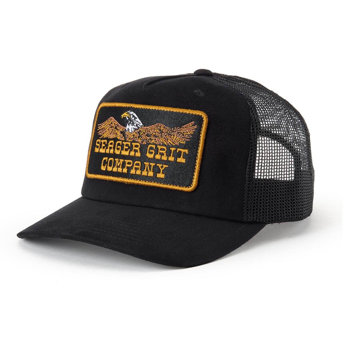 Big Rig Trucker Snapback Black