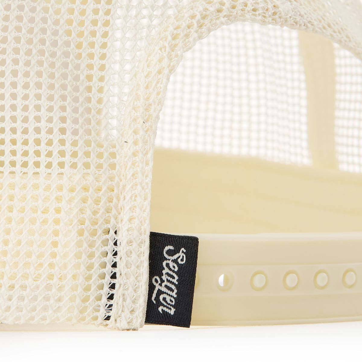 Big Rig Trucker Snapback Cream/Black
