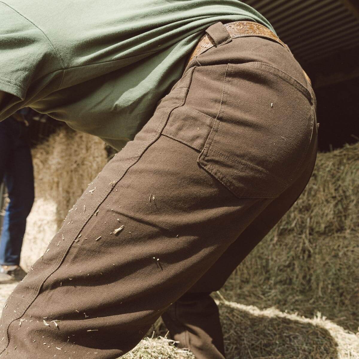 Bison Canvas Pant Tobacco
