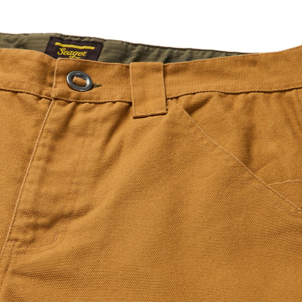 Bison Canvas Short Bronze