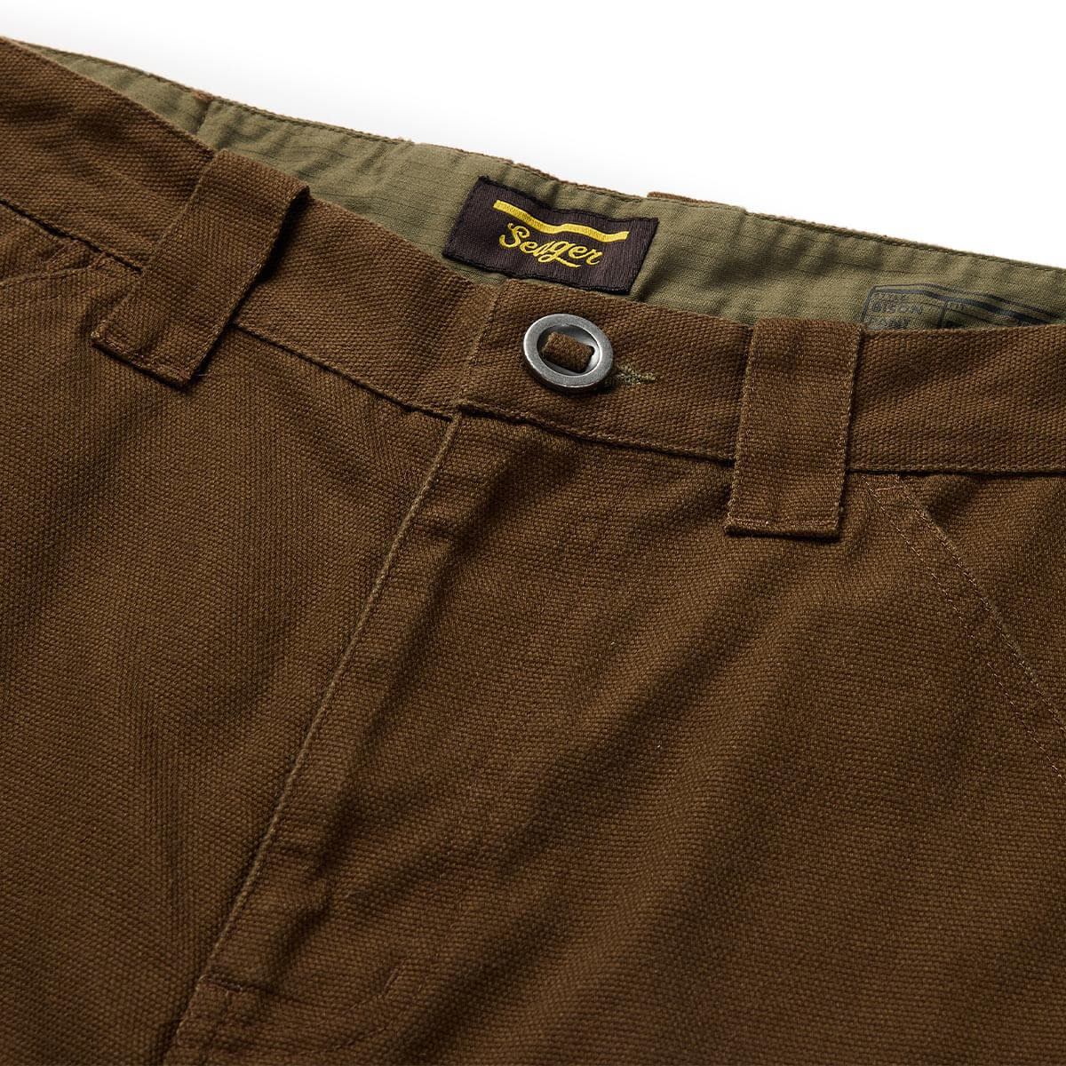 Bison Canvas Short Tobacco