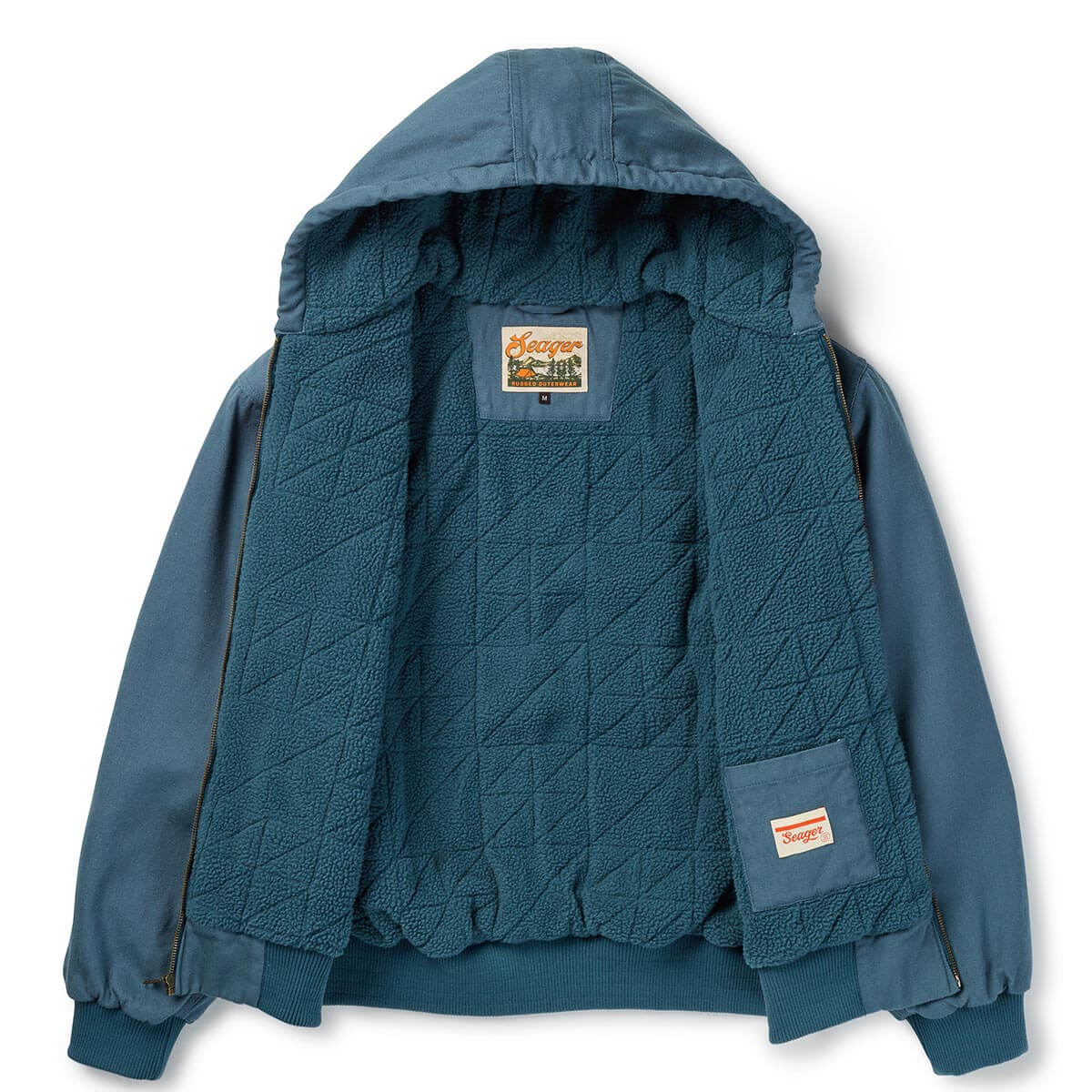 Bison Insulated Jacket Stormy Blue