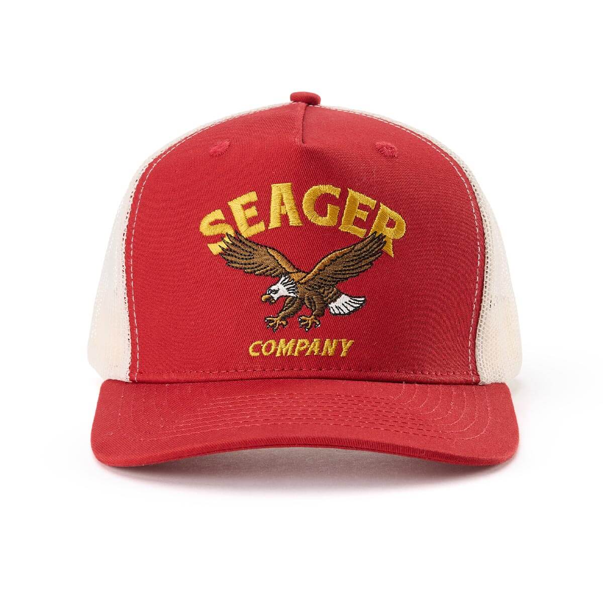 Bradley Trucker Snapback Burnt Red