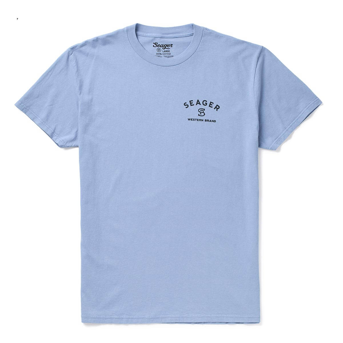 Branded Tee Faded Denim