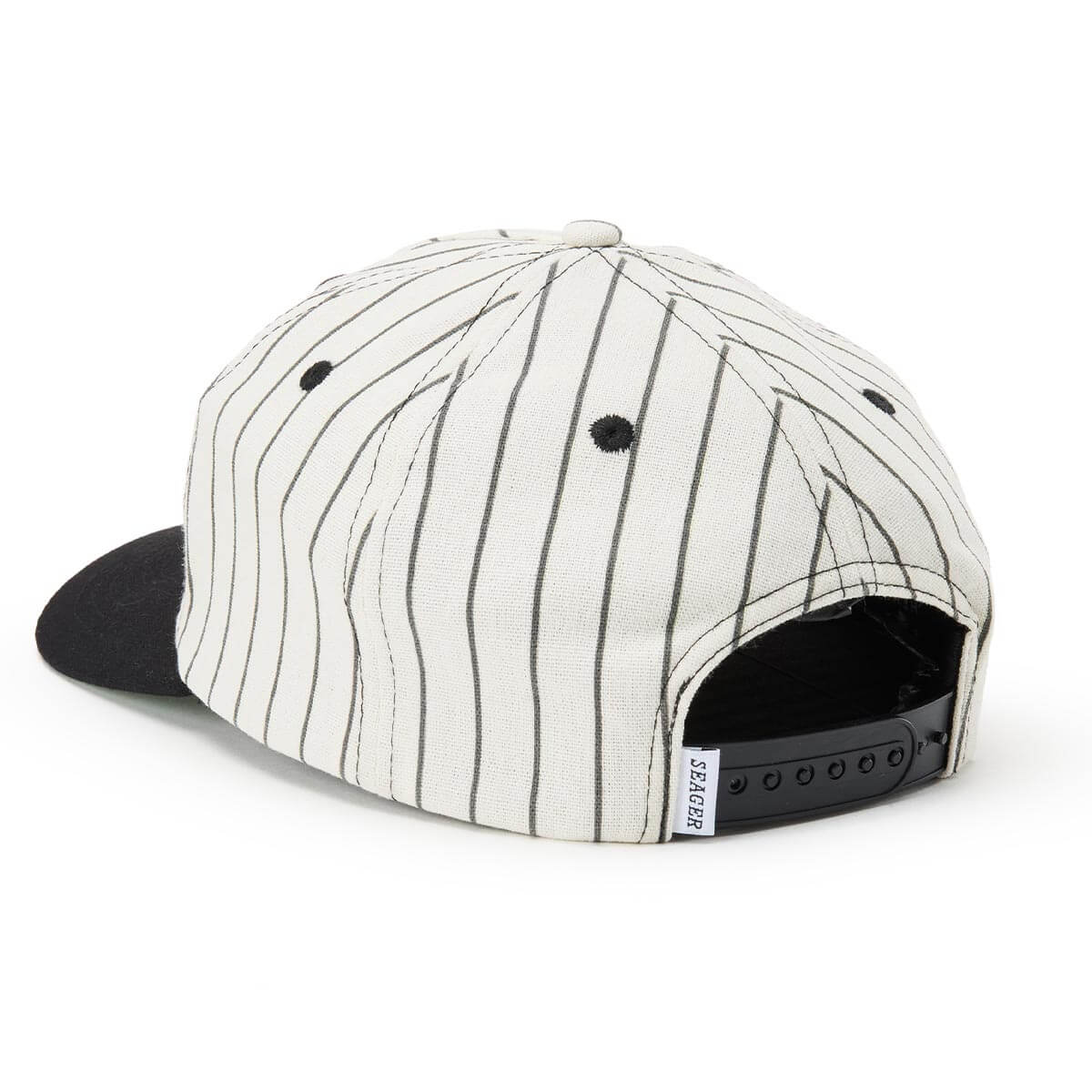 Bronx Hemp Snapback White/Black