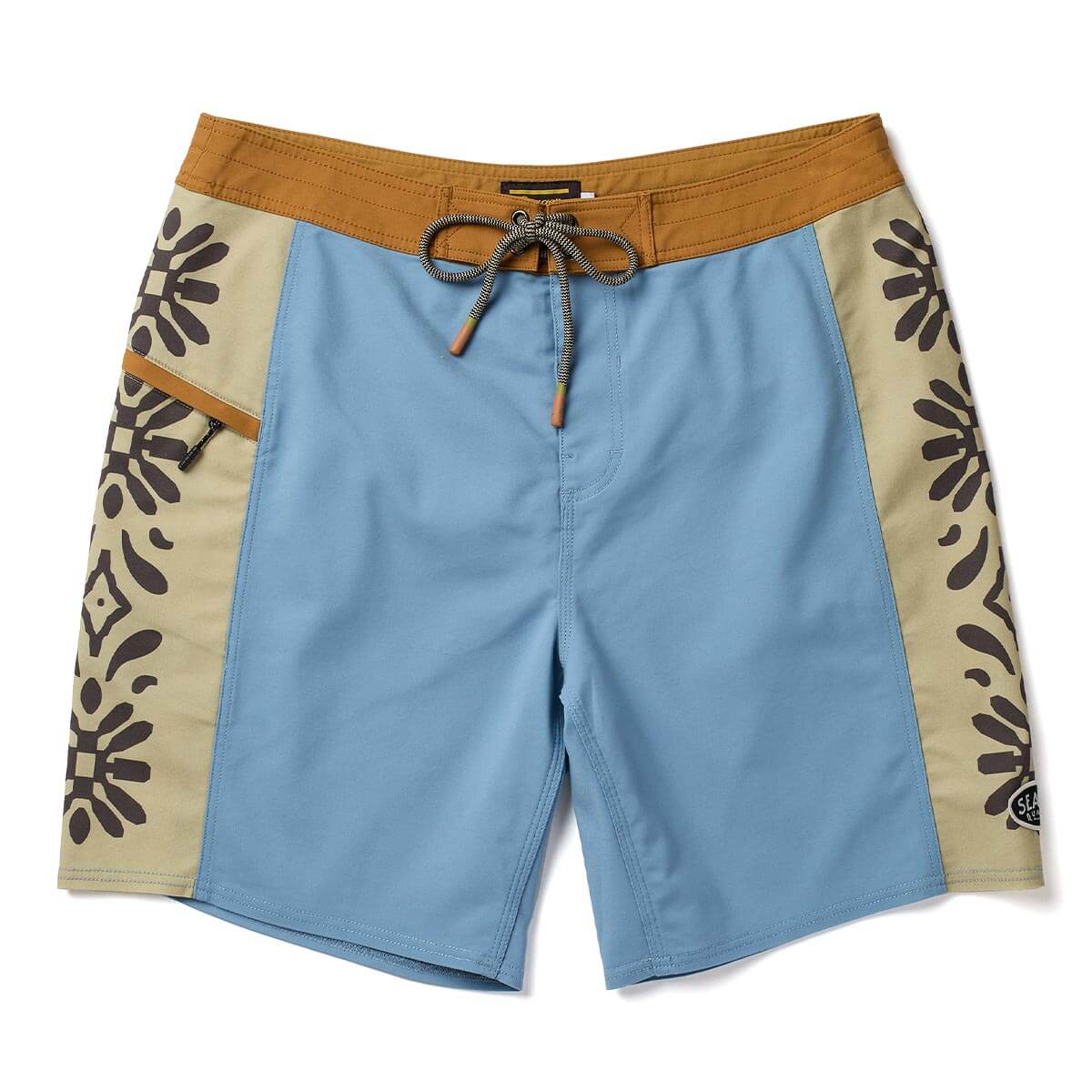 Capo Panel Boardshort Faded Denim