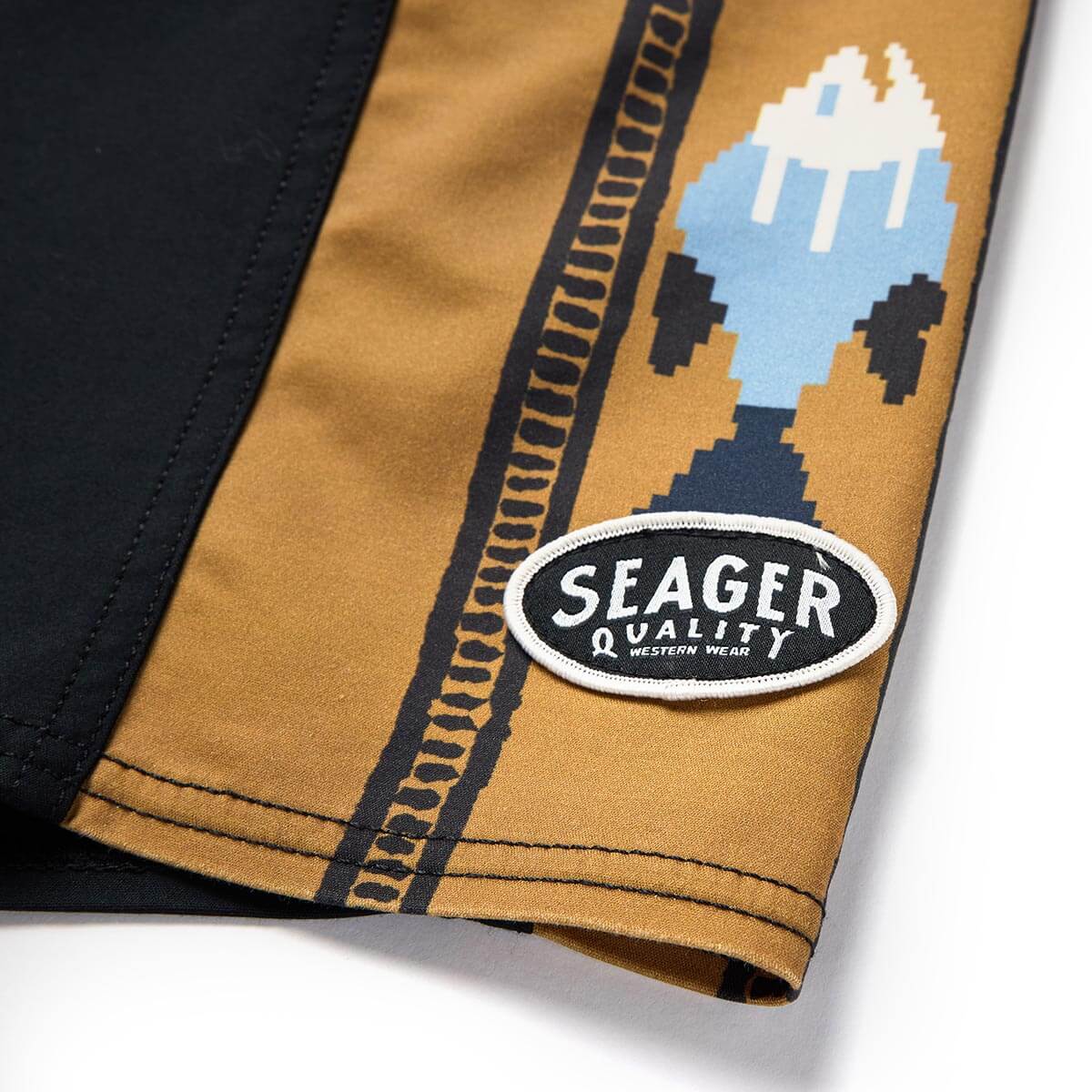 Capo Panel Boardshort Upstream Black
