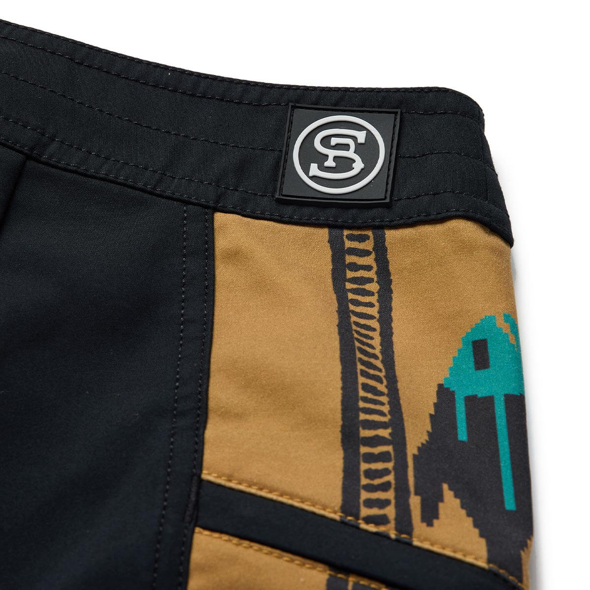 Capo Panel Boardshort Upstream Black