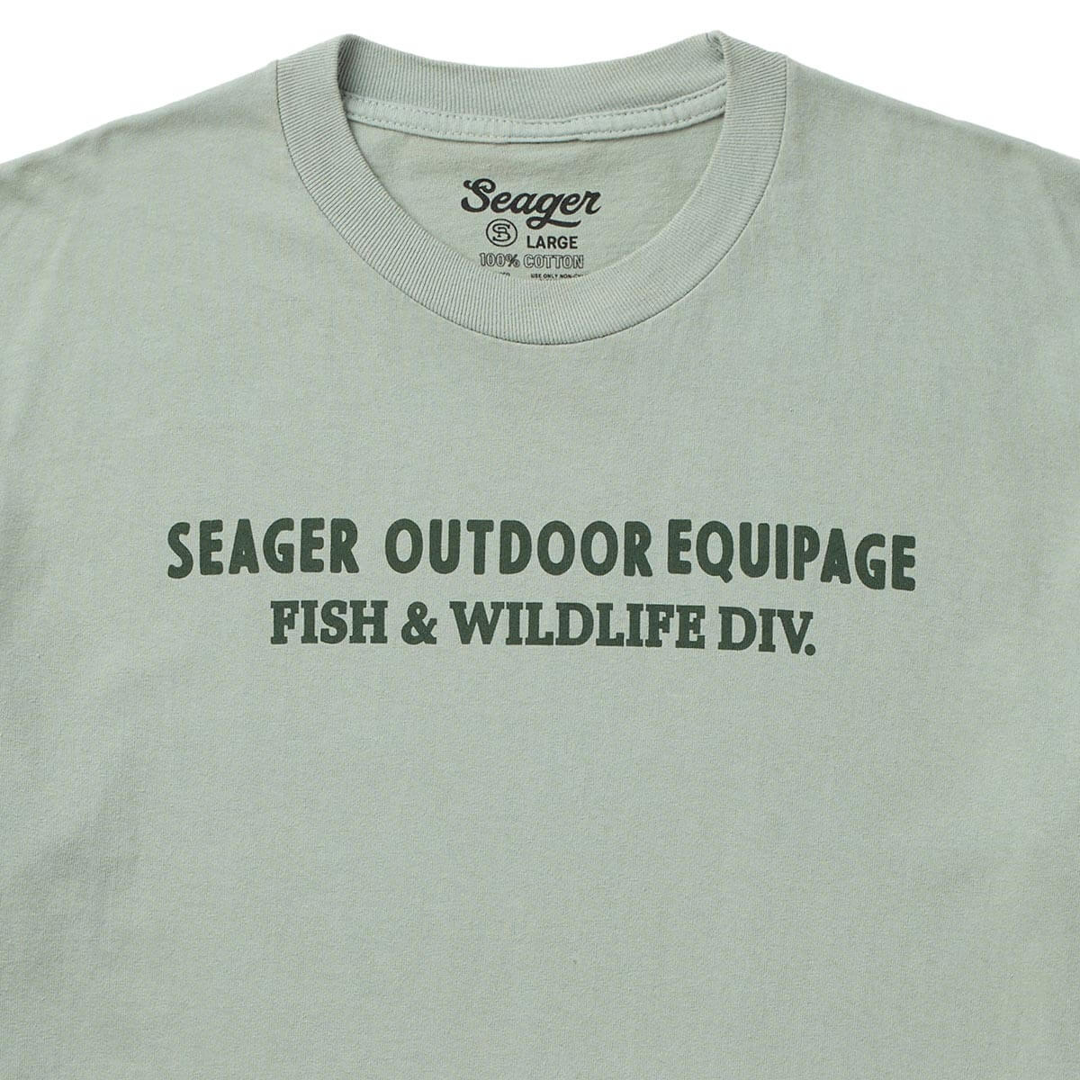 F&W Division Premium Tee Pigment Moss