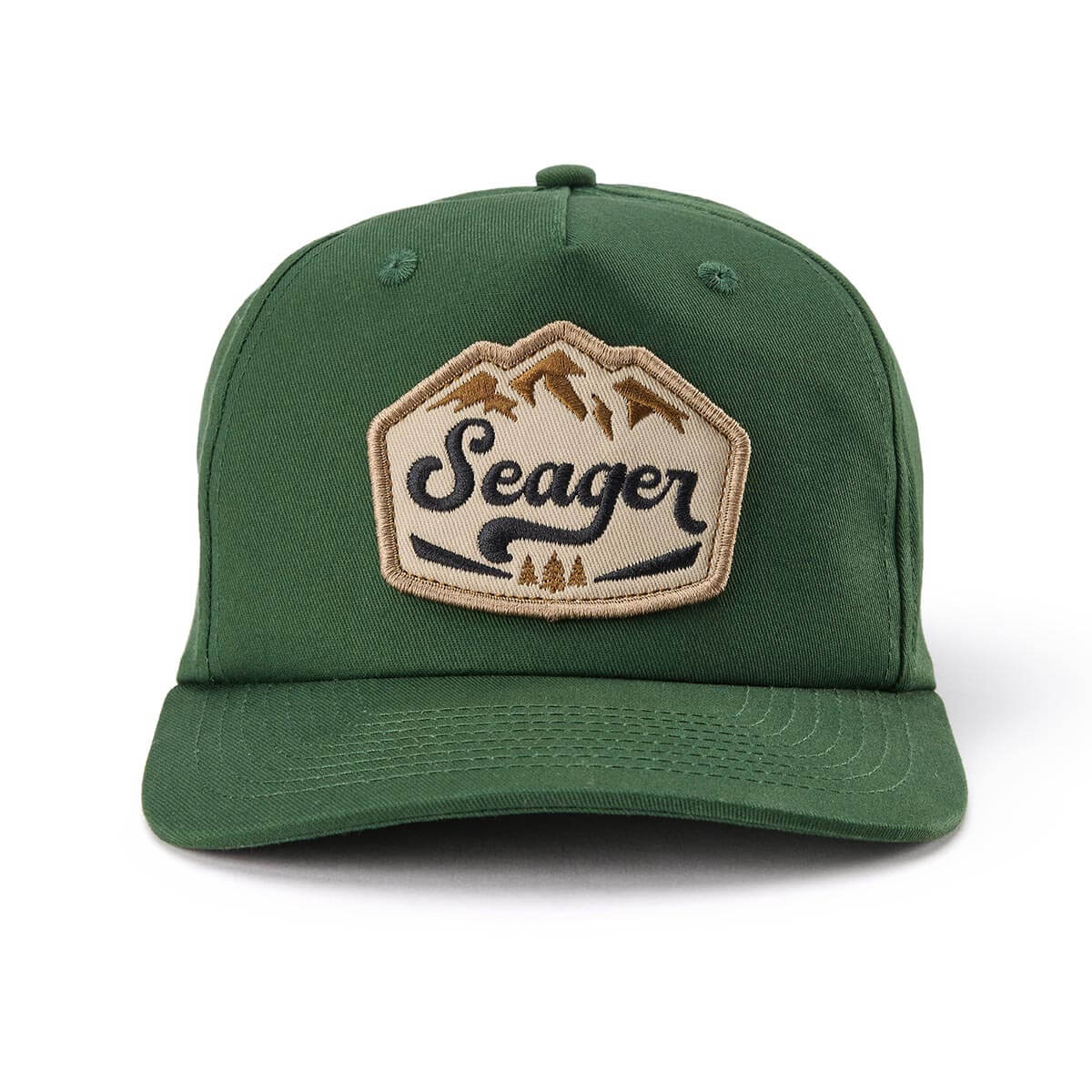 High Country Snapback Forest Green