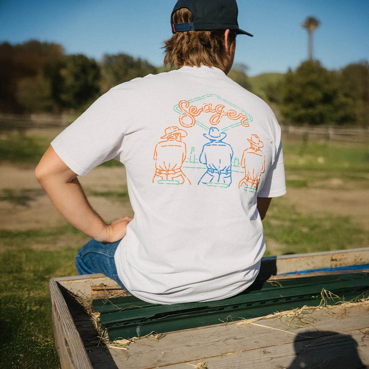 Honky-Tonk Tee White