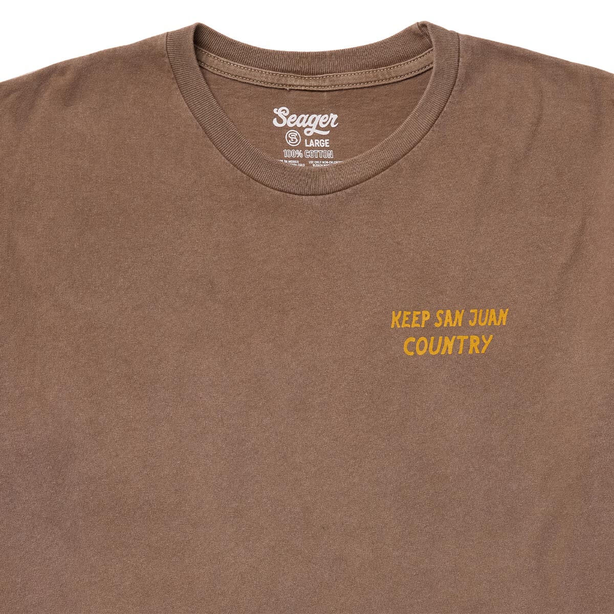 Keep SJC Country Premium Tee Pigment Brown