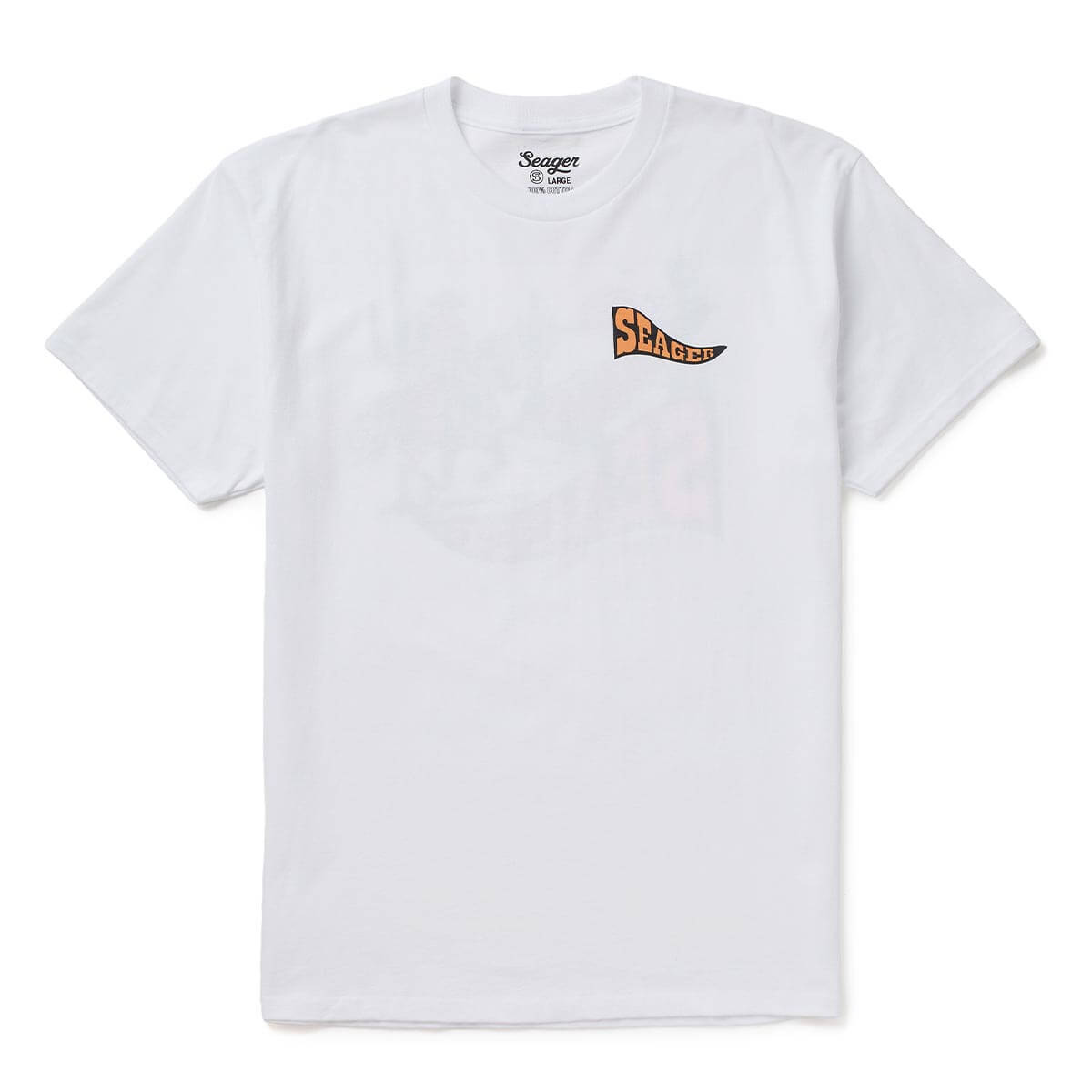 Long Ride Tee White