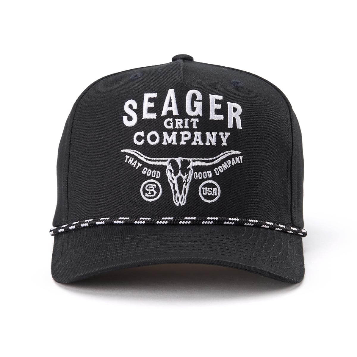 Longhorn Snapback Black