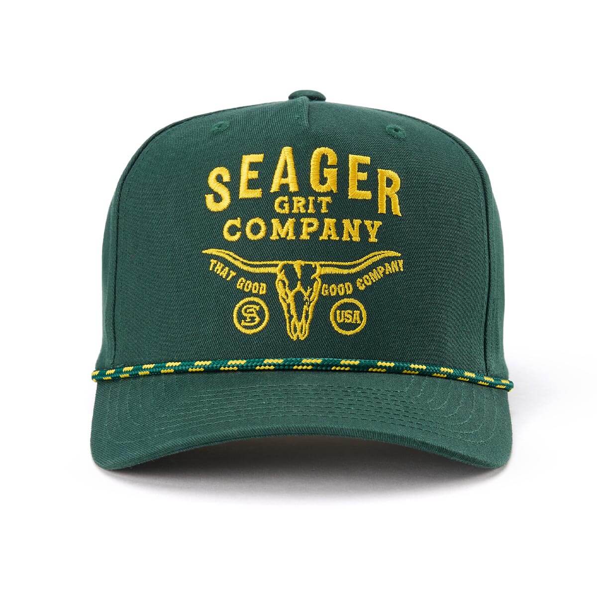 Longhorn Snapback Forest Green