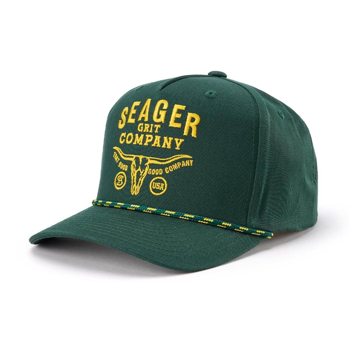 Longhorn Snapback Forest Green