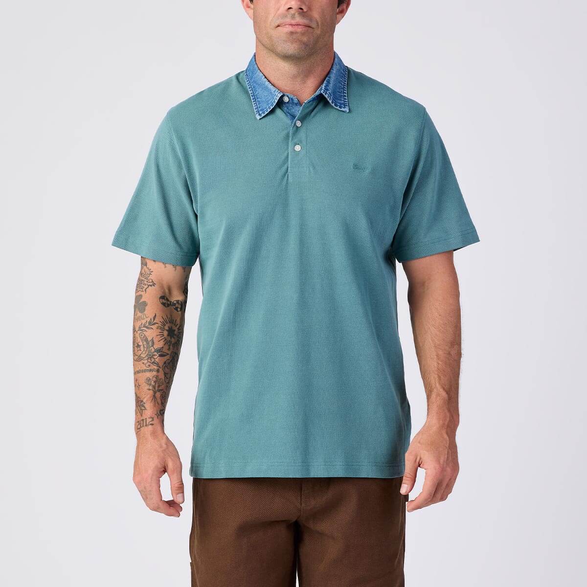 Mallet S/S Polo Evergreen