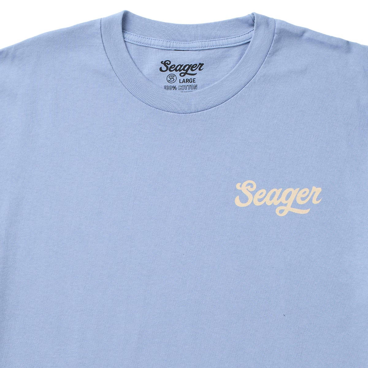 Russ Tee Faded Denim