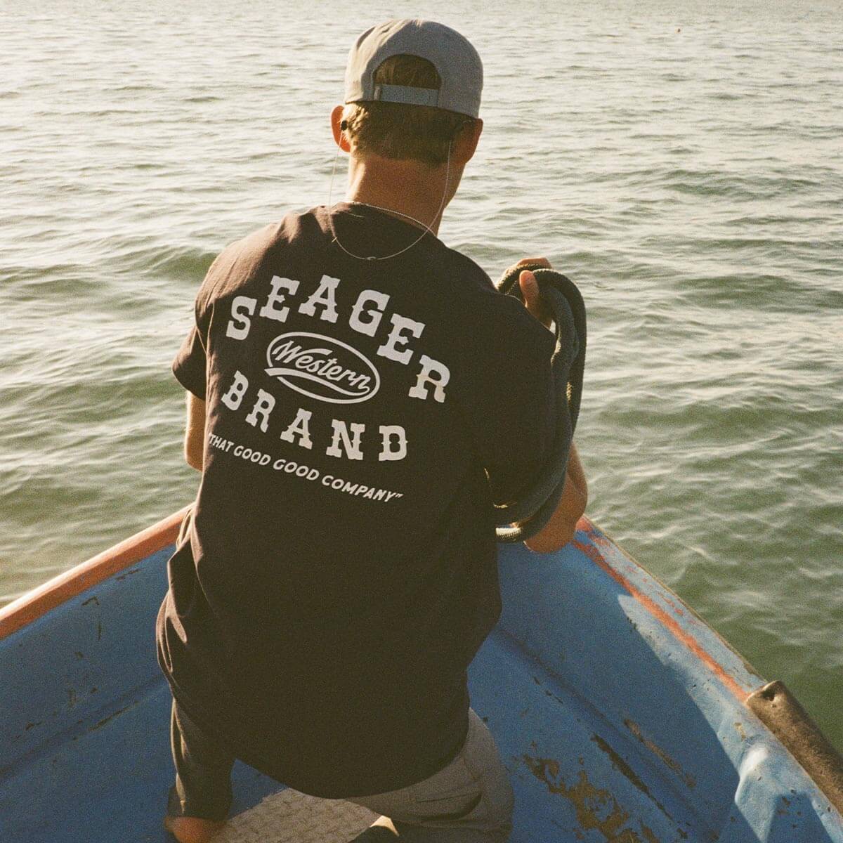 Saloon Tee Navy