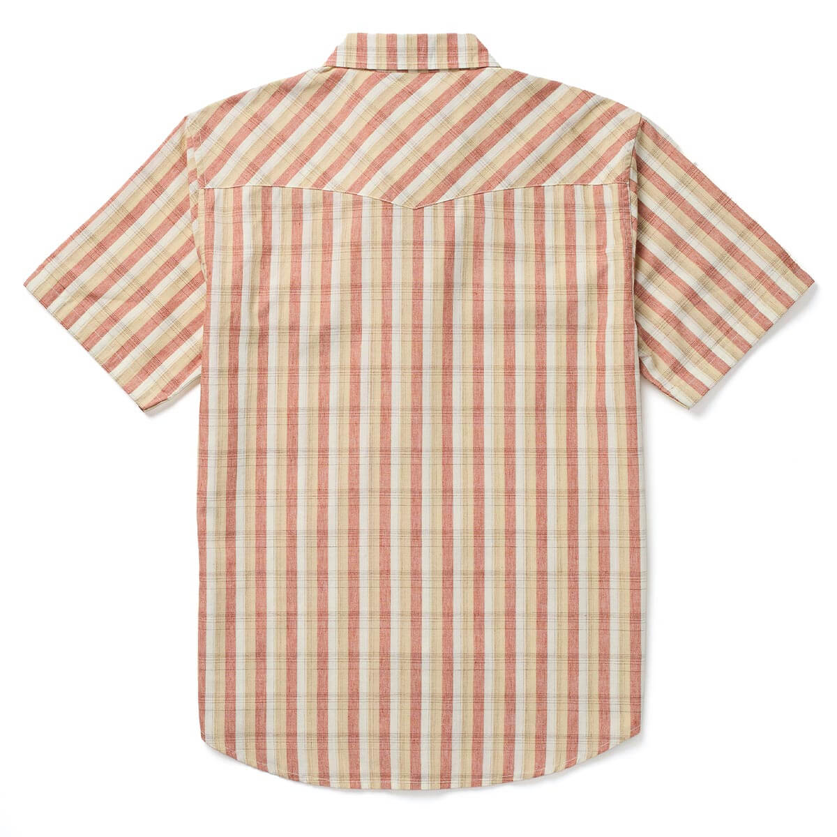 Sawtoof S/S Shirt White Wash Plaid