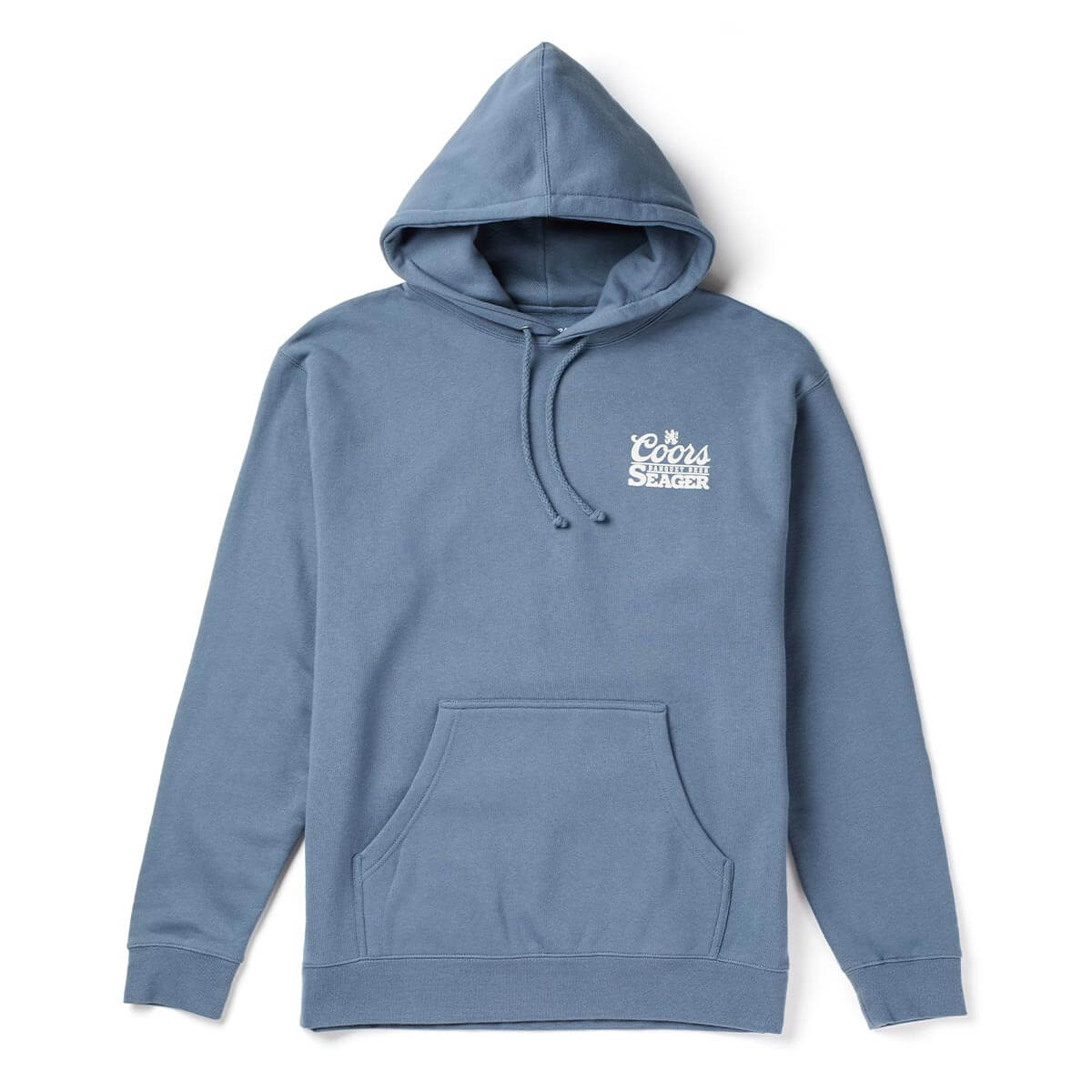 Seager x Coors Banquet Bumper Hoodie Steel Blue
