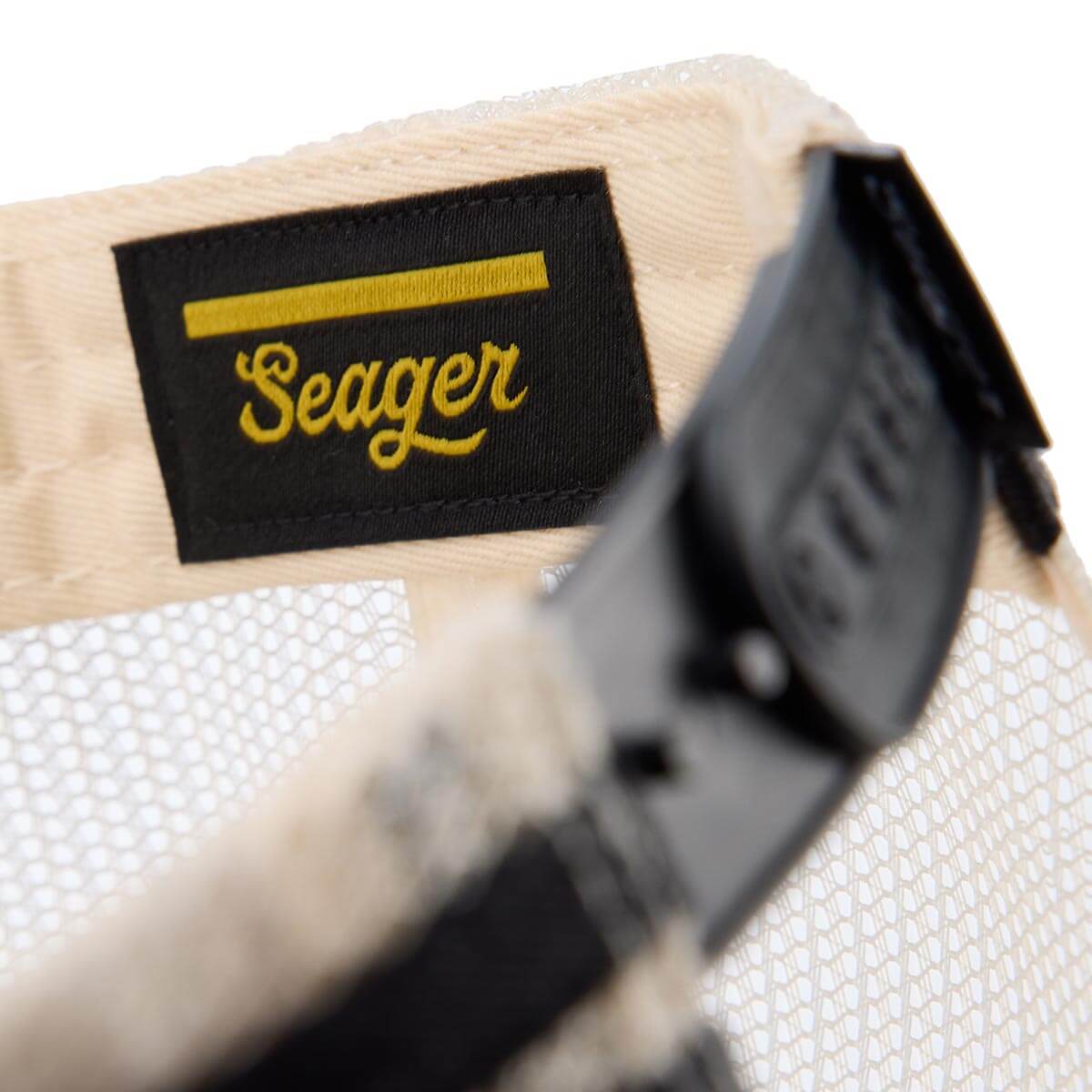 Seager x Waylon Jennings Lasso Lash Trucker Black