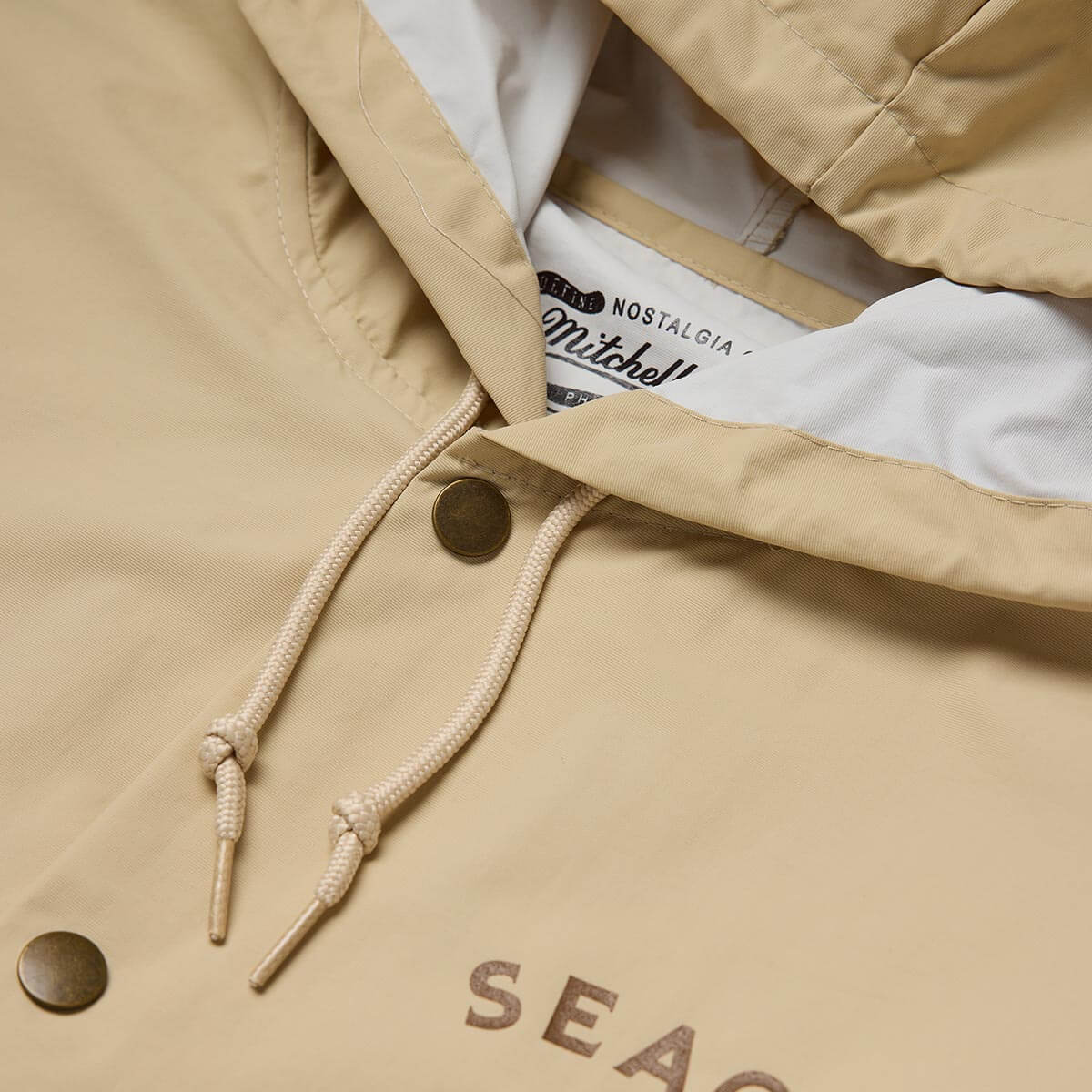Seager x Padres Win the West Coaches Hoodie Khaki