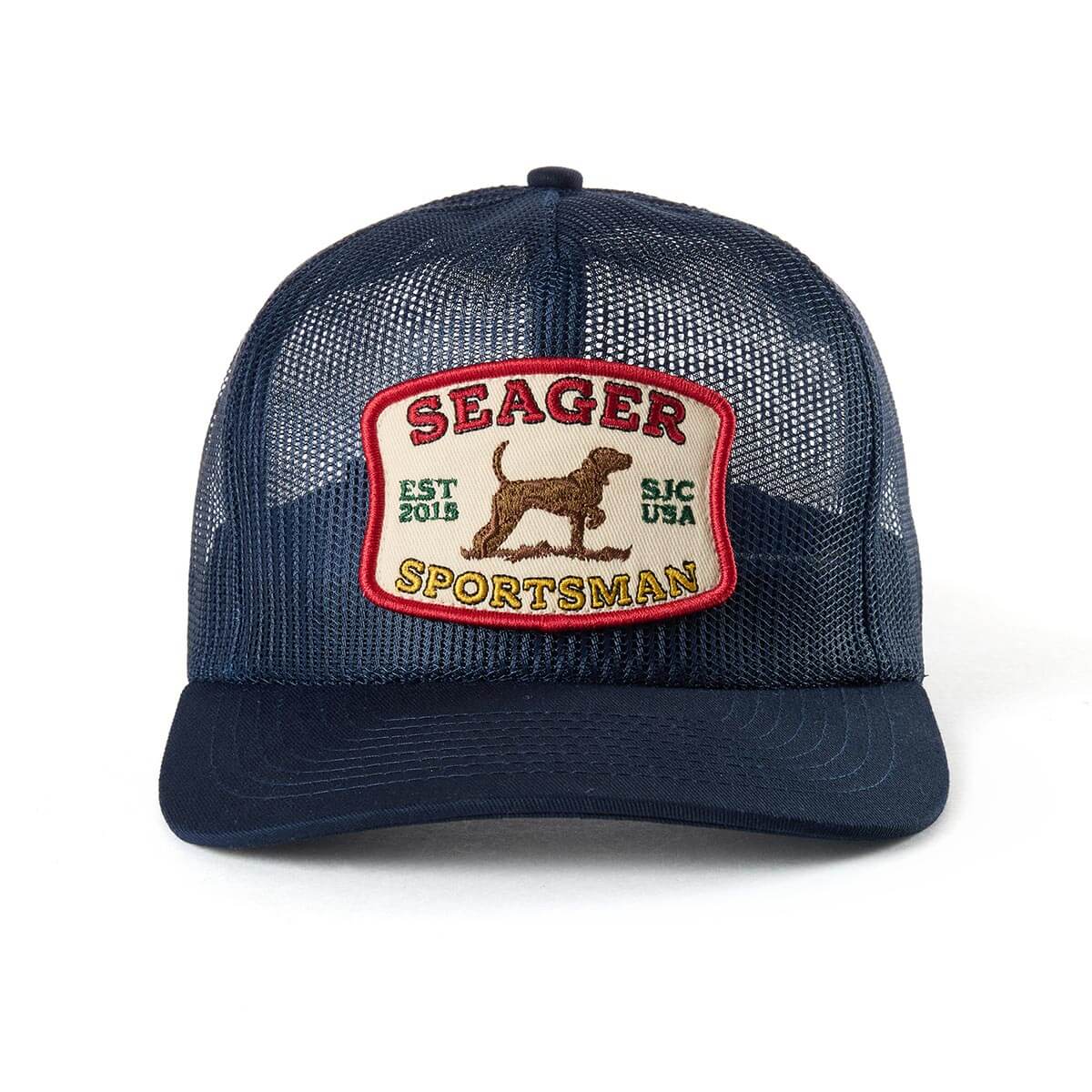 Sportsman Mesh Trucker Snapback Navy