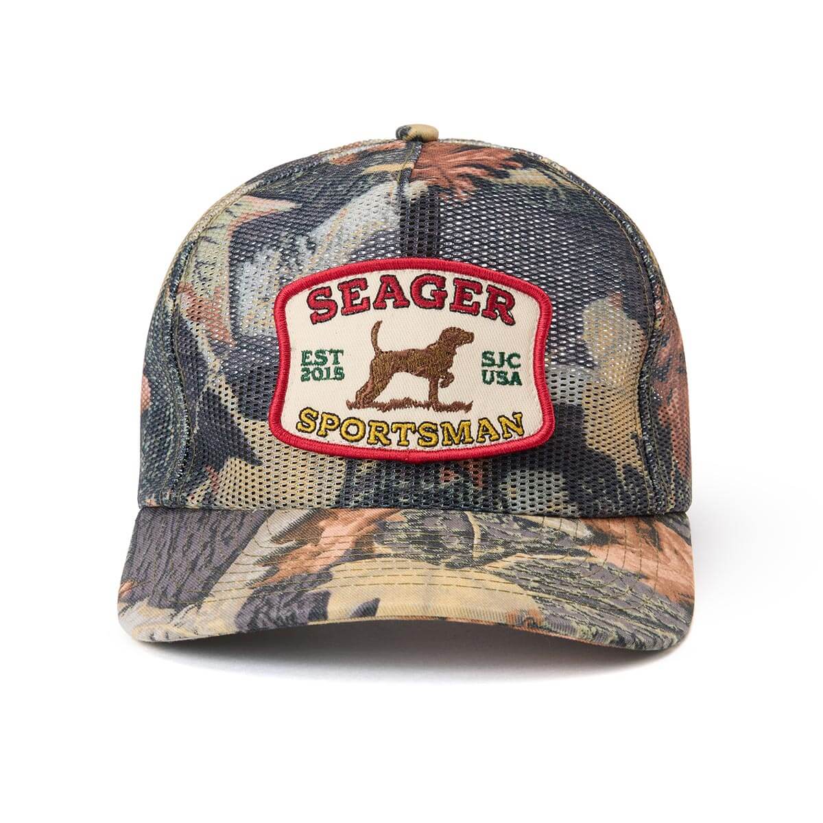 Sportsman Mesh Trucker Snapback SJC Camo