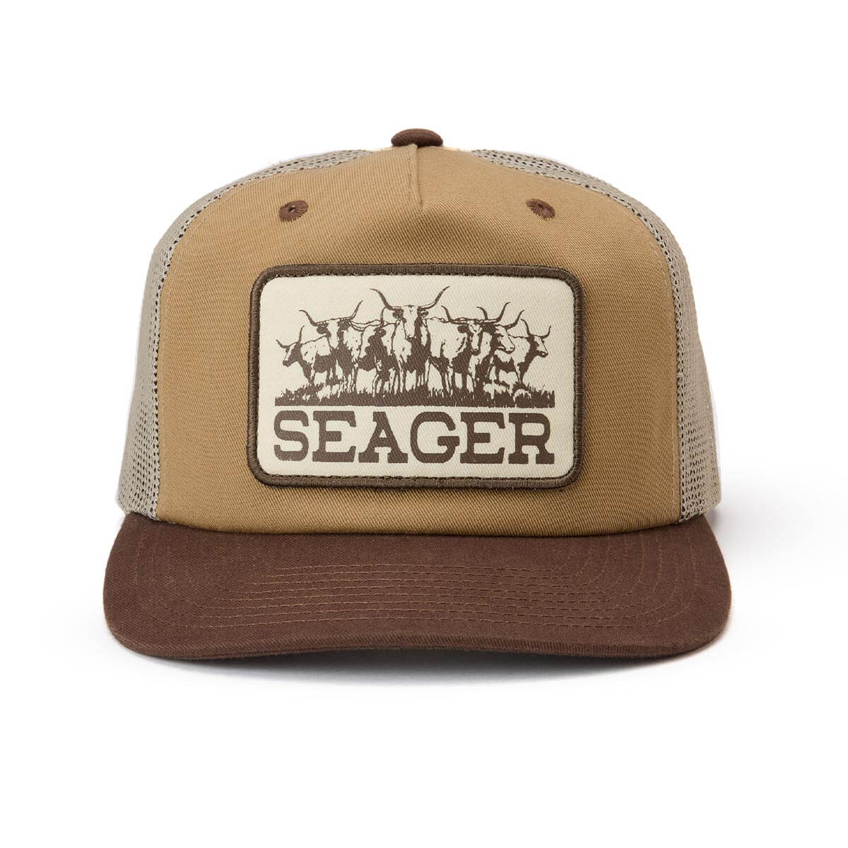Herd Trucker Snapback Tan/Brown