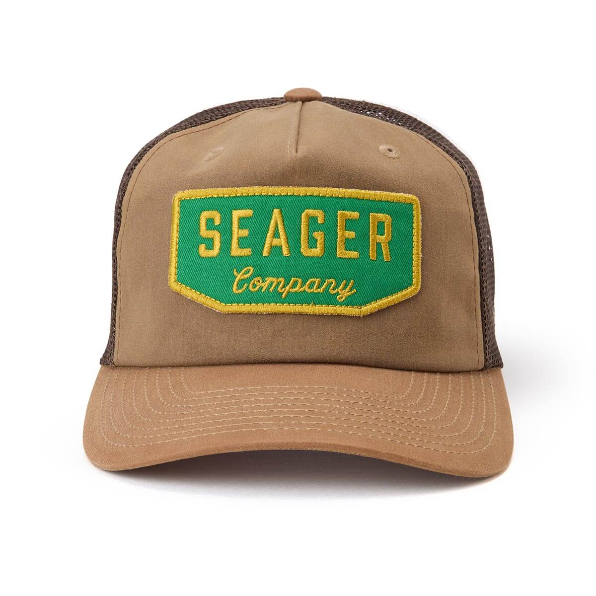 Wilson Waxed Canvas Snapback Tan