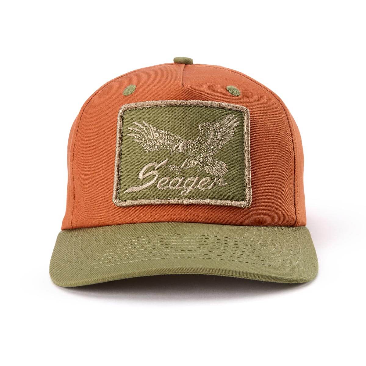 Wingspan Snapback Maroon/Green