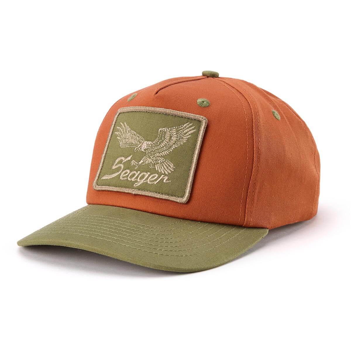 Wingspan Snapback Maroon/Green