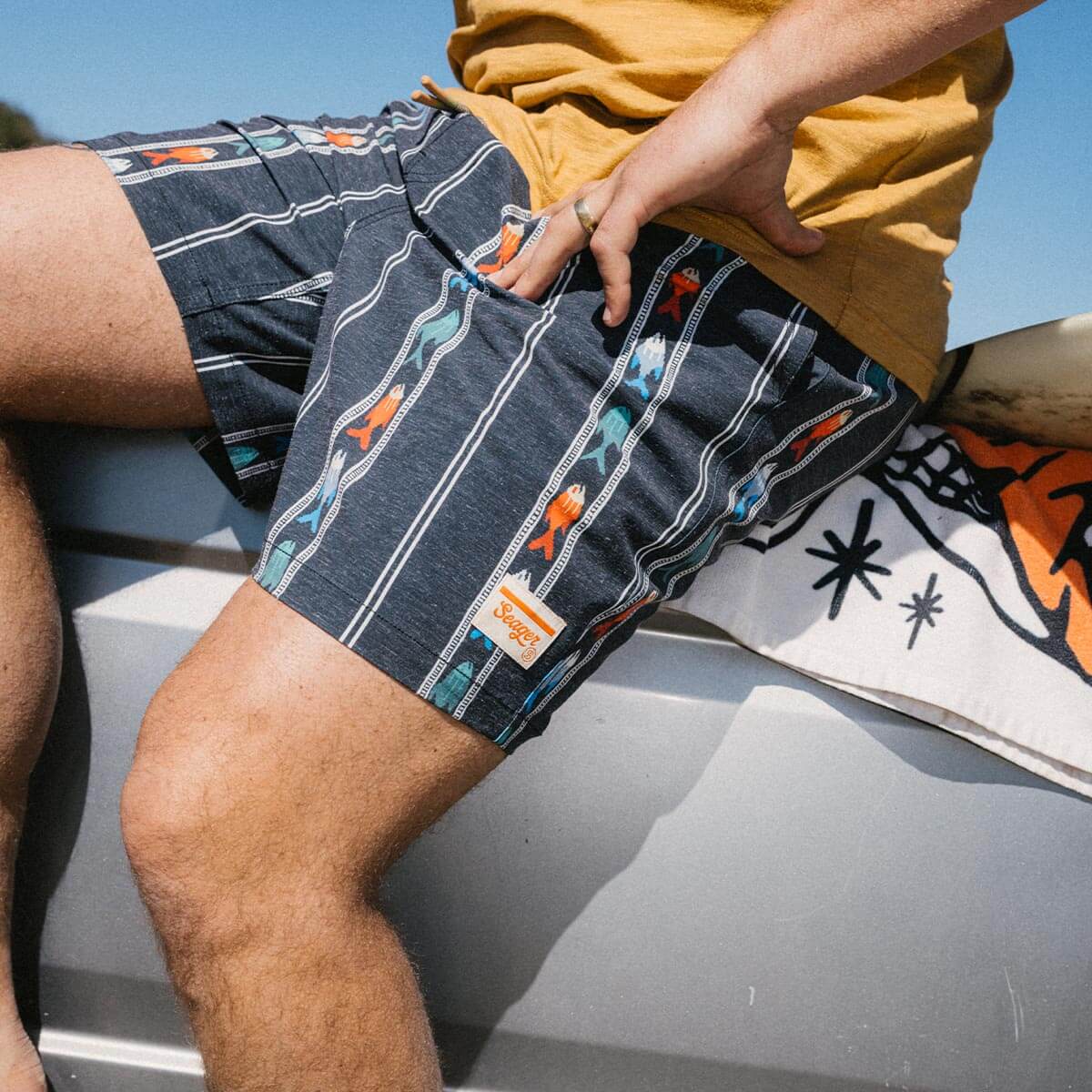 Yuma Hybrid Shorts Upstream Black