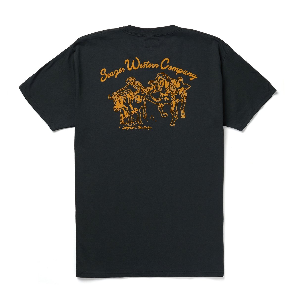Los Rios Tee Vintage Black - Seager Co.