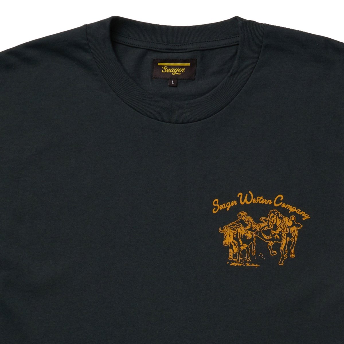 Los Rios Tee Vintage Black - Seager Co.