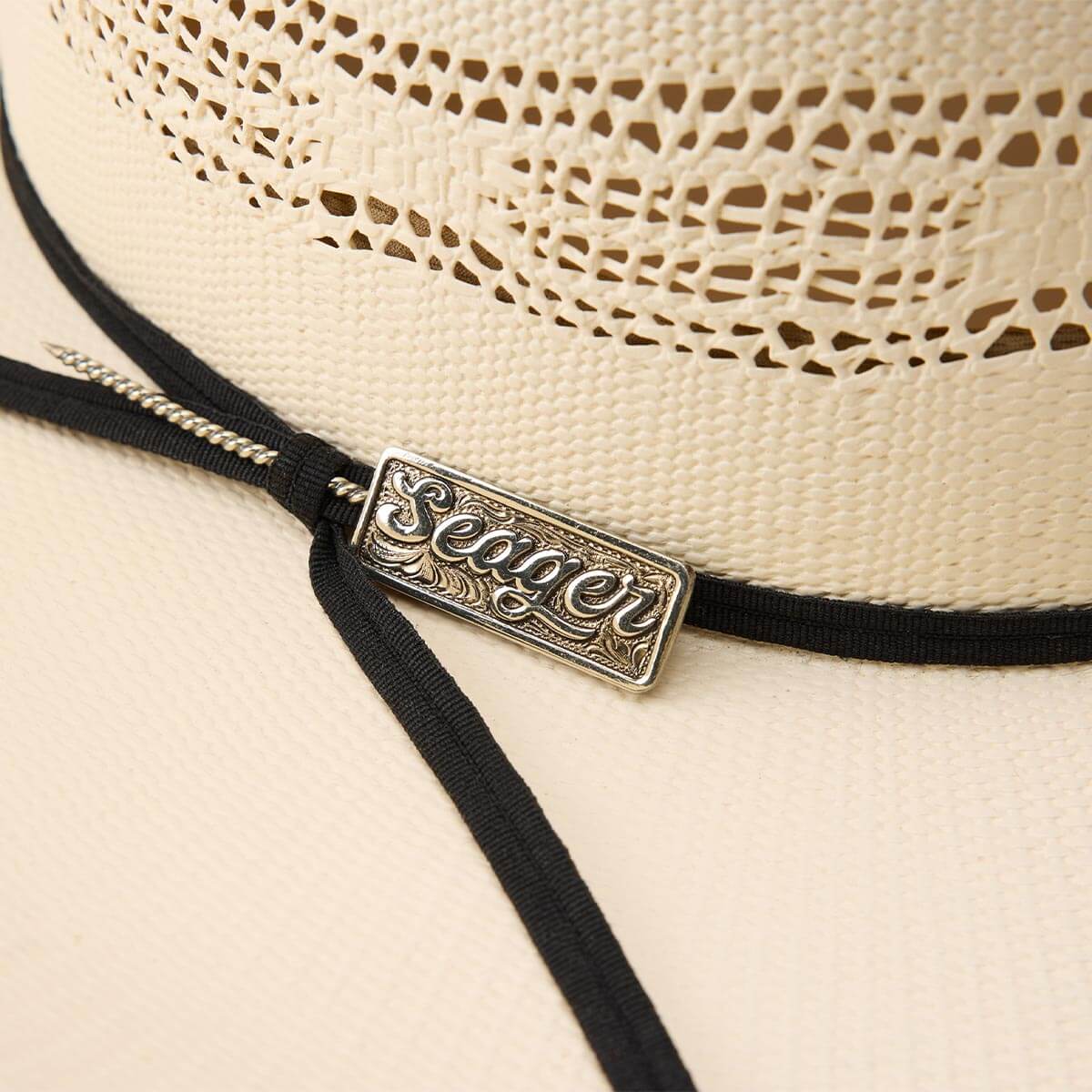 New Money 4X Straw Hat Ivory