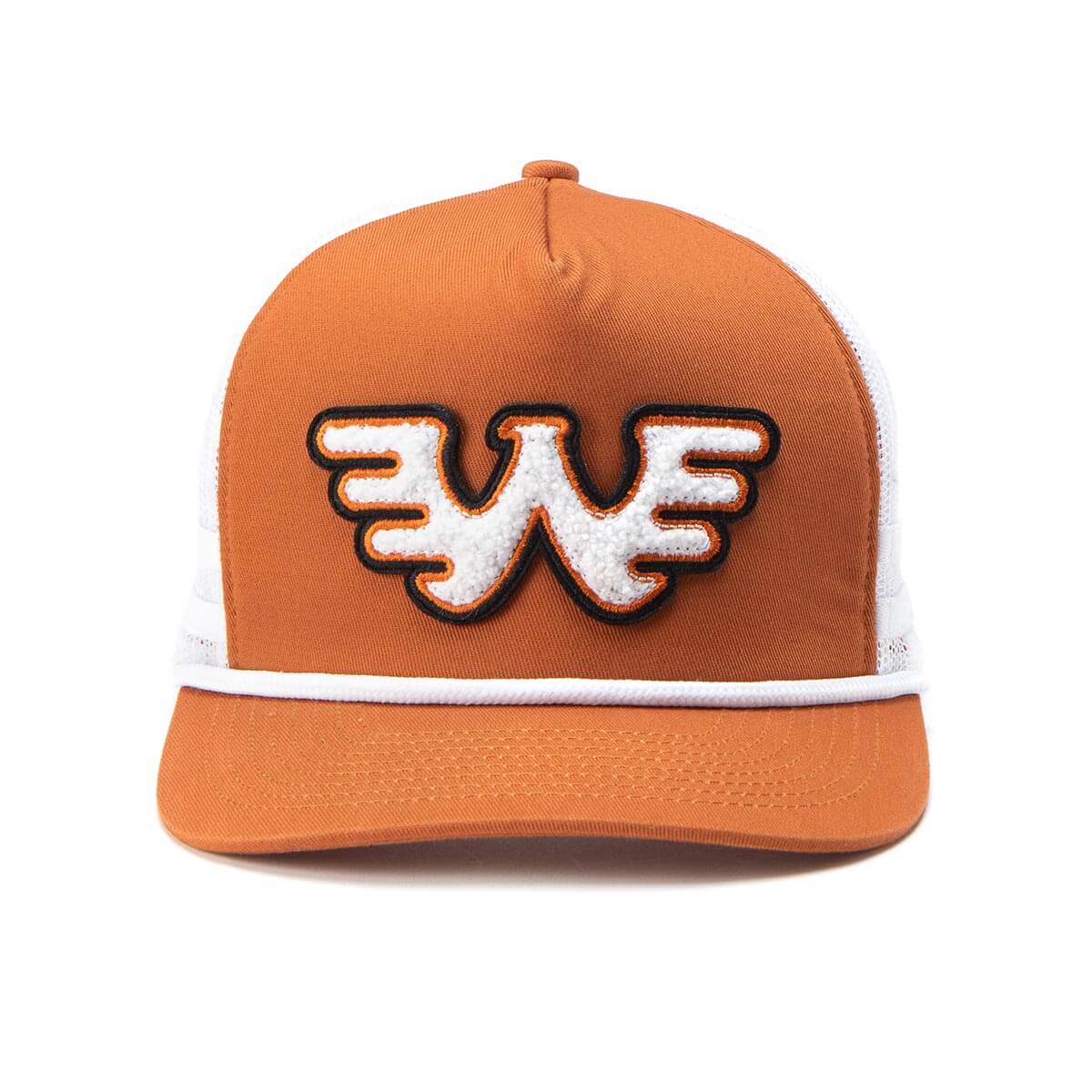 Seager x Waylon Jennings Flying W Snapback Burnt Orange