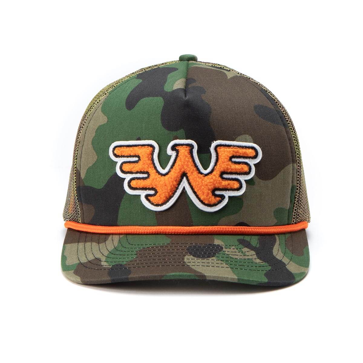 Seager x Waylon Jennings Flying W Snapback Camo