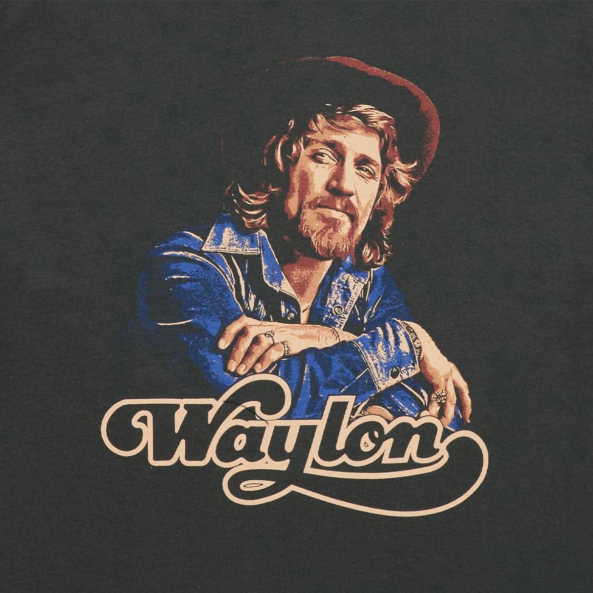 Seager x Waylon Jennings Heritage Tee Black