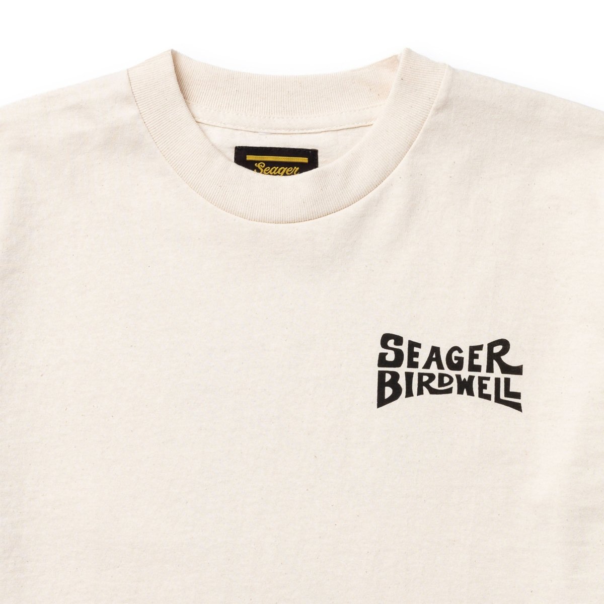 Seager x Birdwell Riding Birdie Tee Natural - Seager Co.