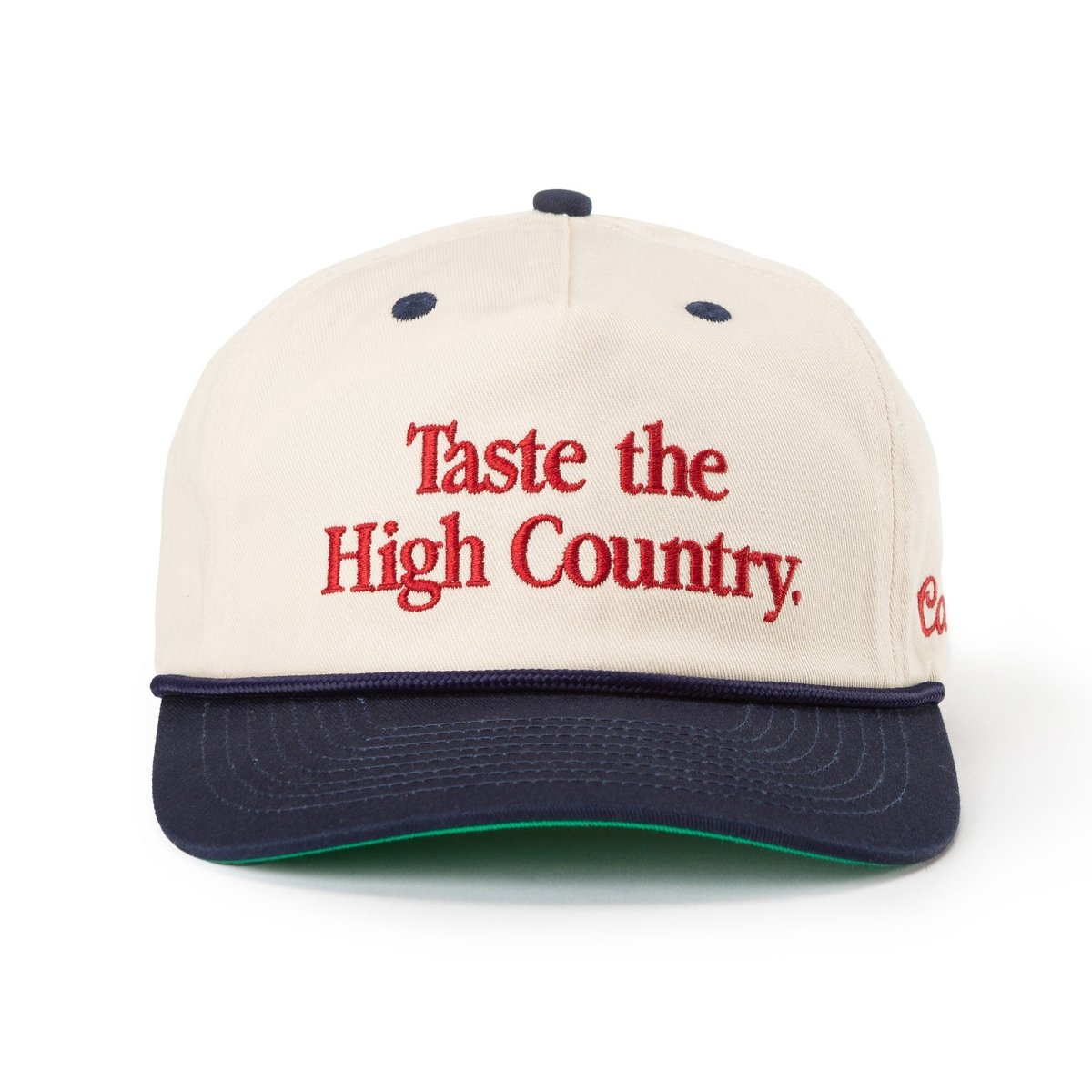 SEAGER X COORS BANQUET HIGH COUNTRY SNAPBACK WHITE/NAVY - Seager Co.