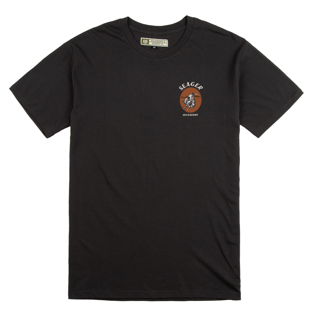 Seager x Huckberry Rodeo Tee Coal