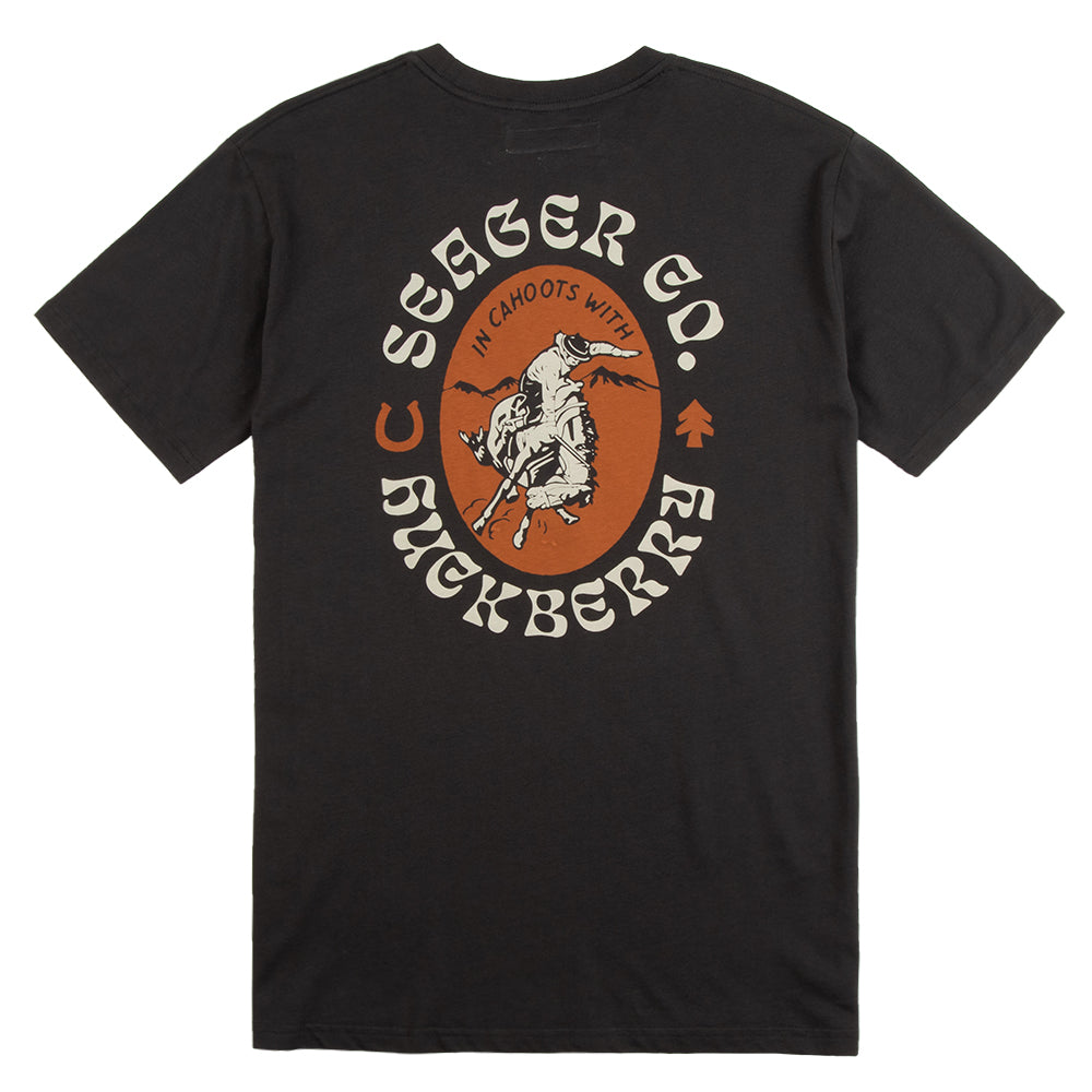 Seager x Huckberry Rodeo Tee Coal